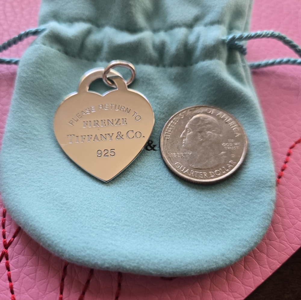 Tiffany & Co. RTT Firenza Heart Tag